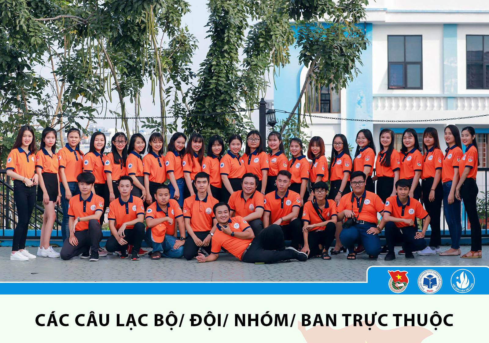 Thông tin các câu lạc bộ, Ban trực thuộc Đoàn Thanh niên - Hội Sinh viên HUFI