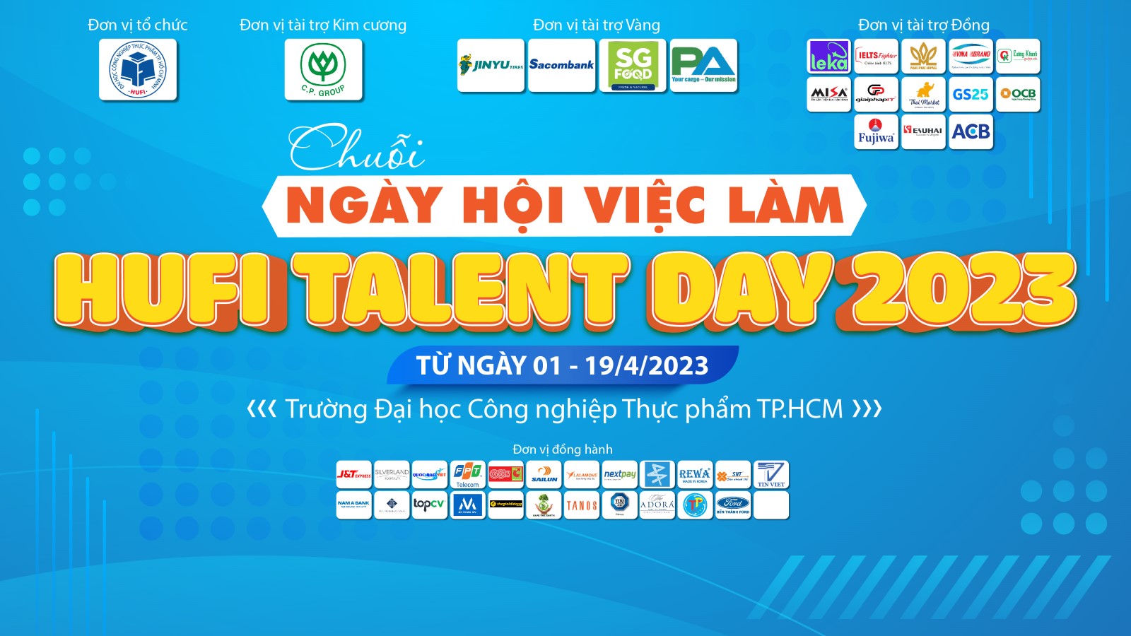 Tổ chức Ngày hội việc làm - HUFI TALENT DAY 2023