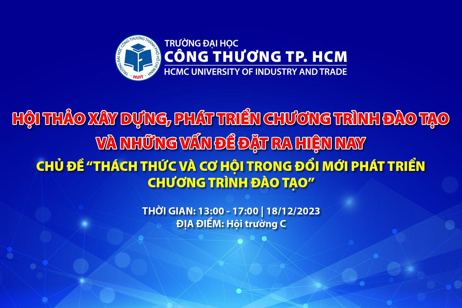 Tổ chức Hội thảo về Xây dựng, phát triển chương trình đào tạo và những vấn đề đặt ra hiện nay