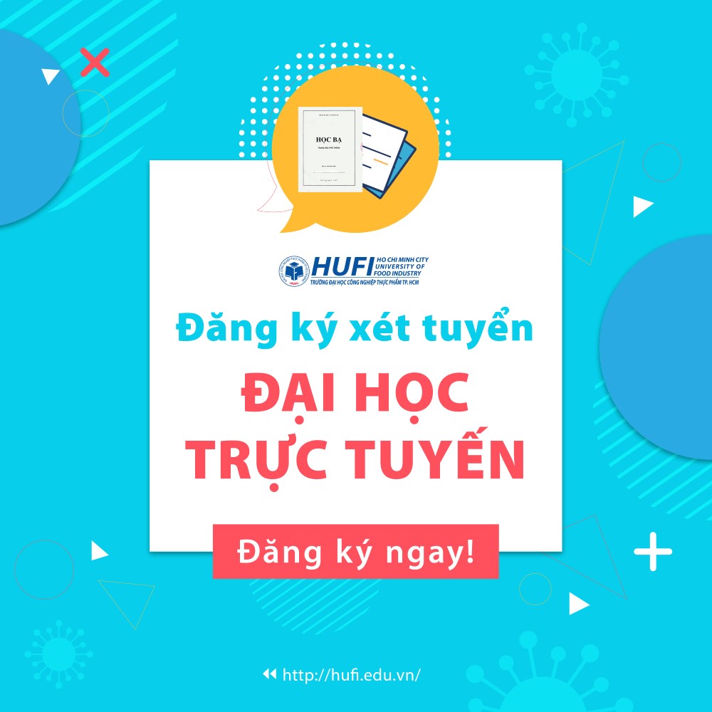 HUFI mở cổng đăng ký xét tuyển đại học trực tuyến