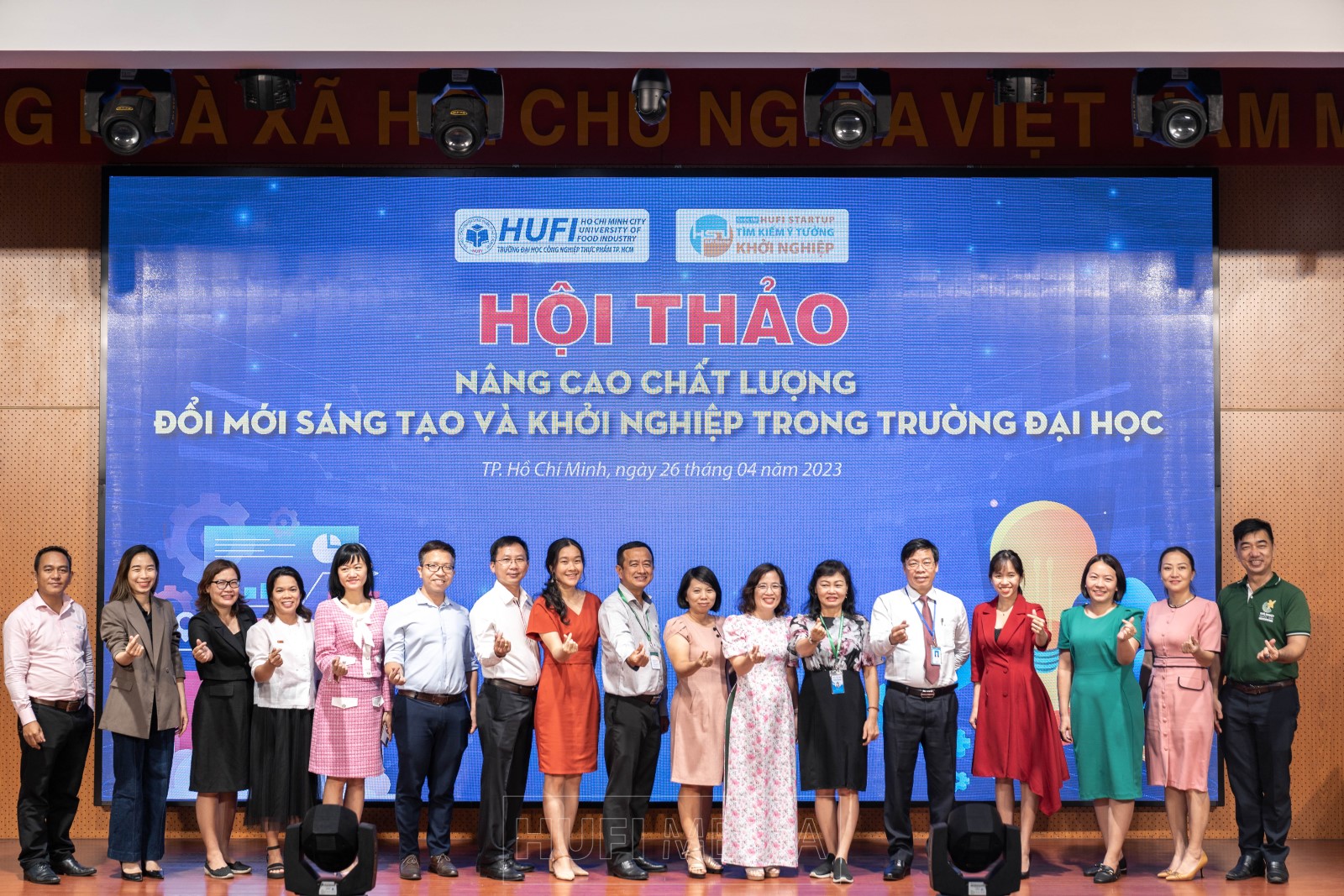 Hội thảo "Nâng cao chất lượng hoạt động Đổi mới Sáng tạo và Khởi nghiệp trong trường Đại học"