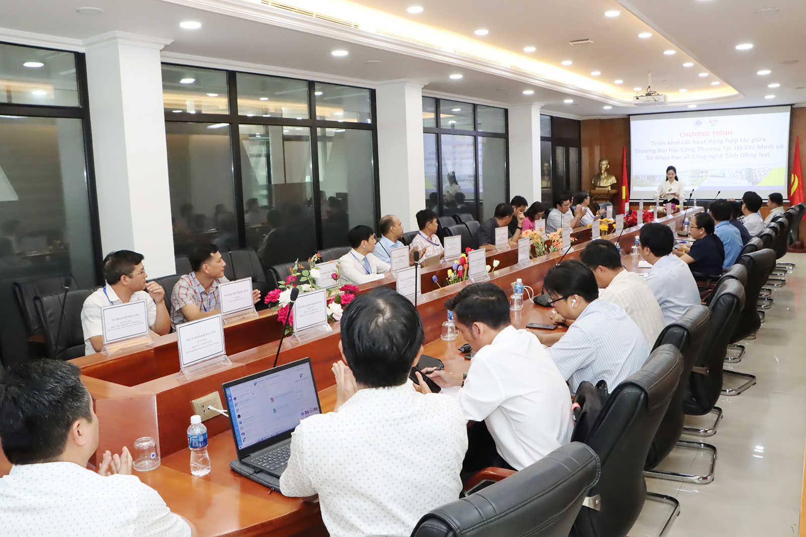 Trường Đại học Công Thương TP. HCM làm việc với Sở Khoa học và Công nghệ Tỉnh Đồng Nai về hợp tác phát triển khoa học và công nghệ