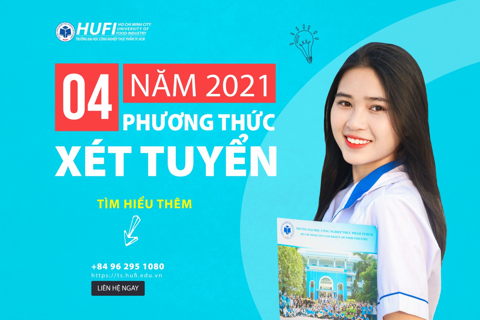 Trường Đại học Công nghiệp Thực phẩm TP. HCM dự kiến phương án tuyển sinh năm 2021